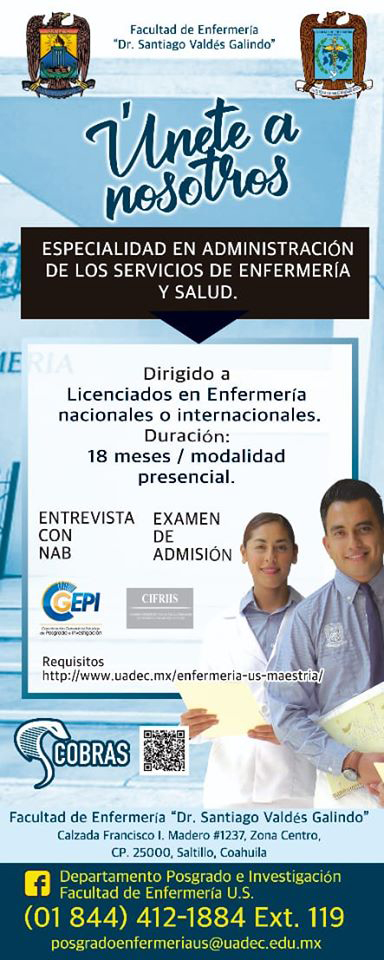 Especialidad en Administracion de los Servicios de Enfermería y Salud (1)