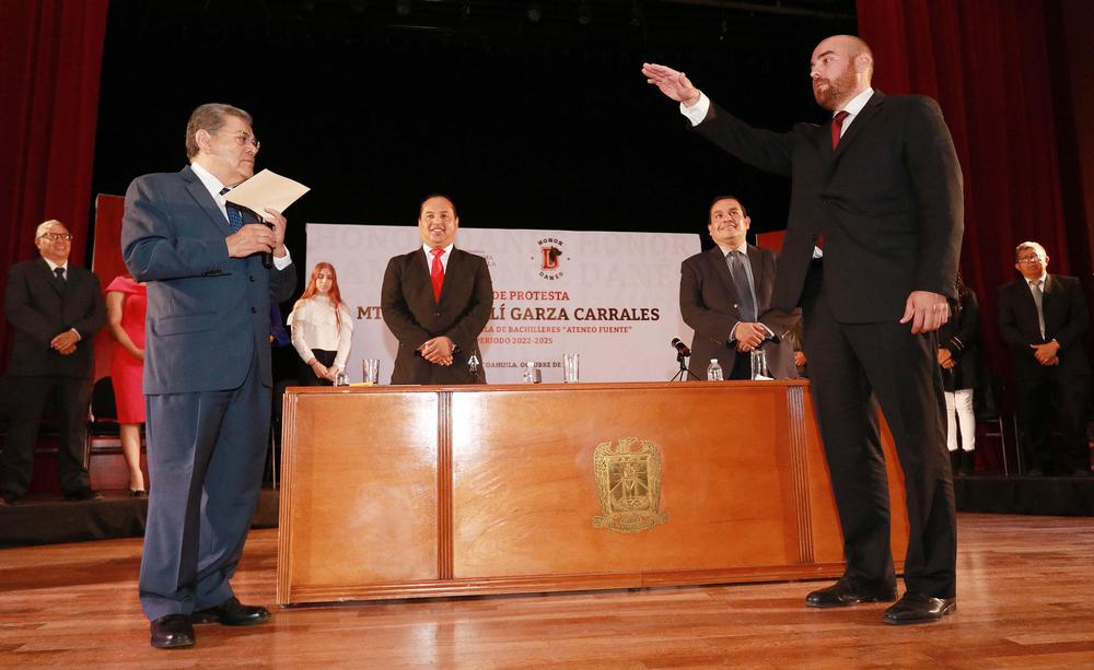 Toma Protesta Director del Ateneo Fuente Jos ué Elí Garza Carrales Periodo 2022-2025 3