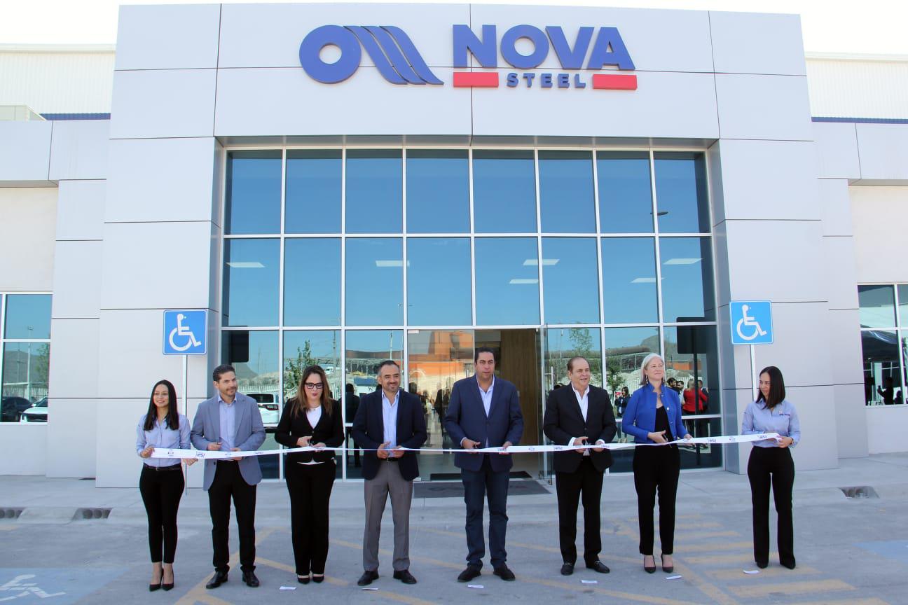 001 NOVA STEEL DE ME?XICO INAUGURA S U TERCERA PLANTA EN RAMOS ARIZPE