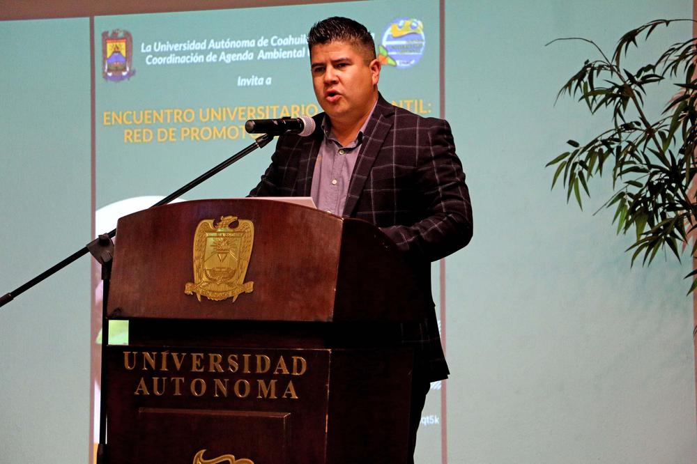 Presentan Acciones Promotores Ambientales de la UAdeC en el Primer Encuentro Estudiantil _3