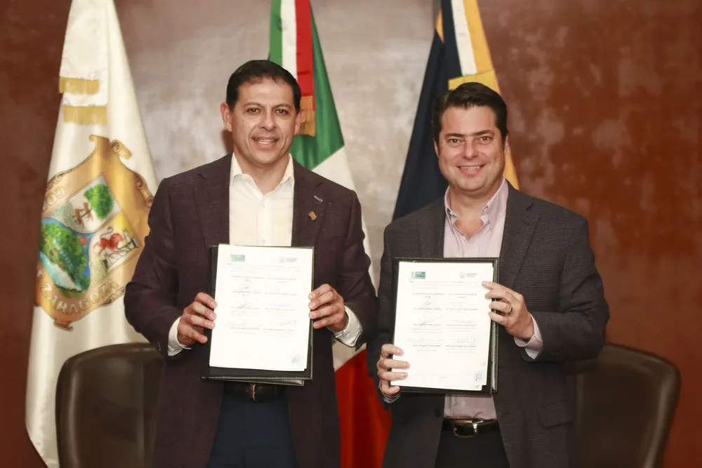 Firma de Convenio  UAdeC y la SIDS-8