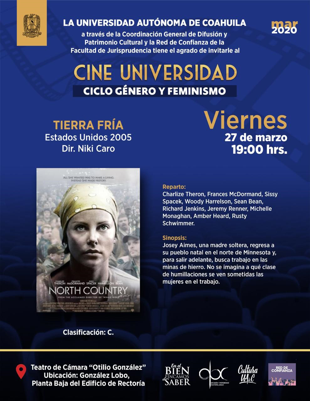 Cine Universidad Ciclo Género y Feminismo 5