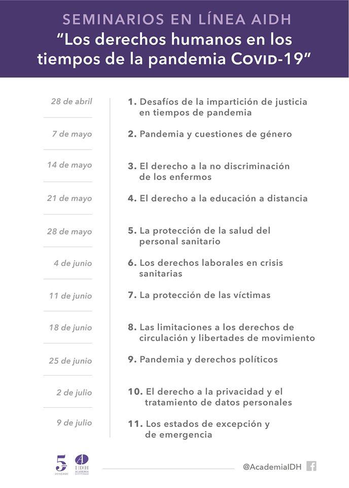 Seminario en Linea AIDH. 2