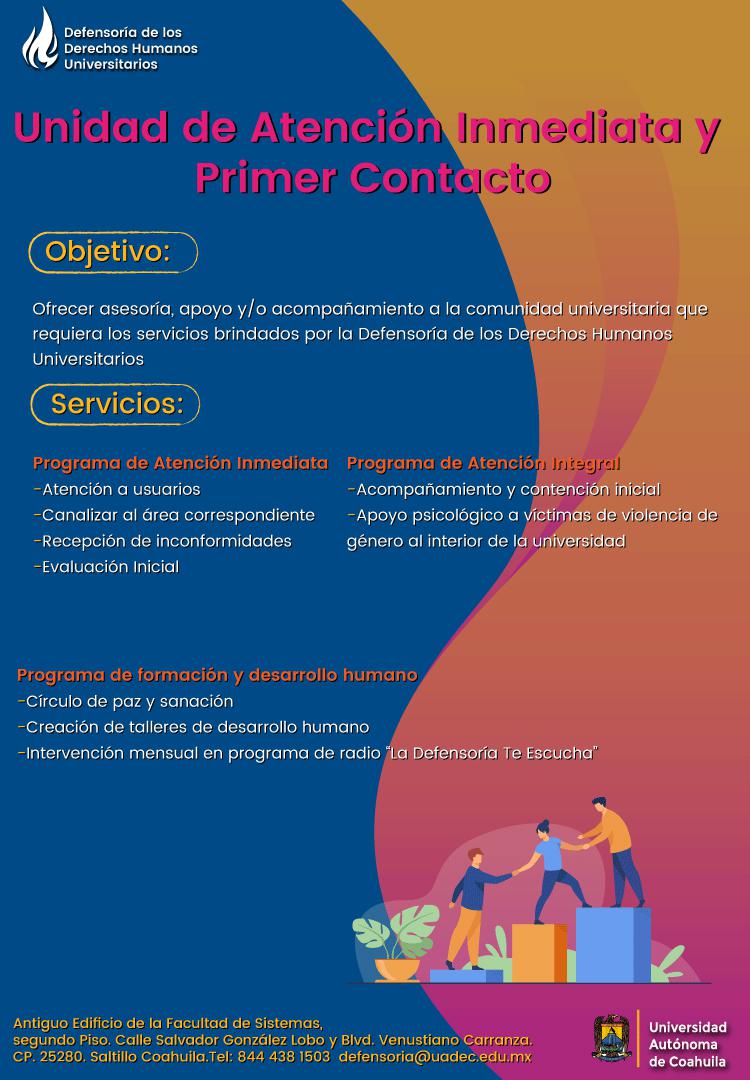 unidad de atención inmediata y primer contacto 1