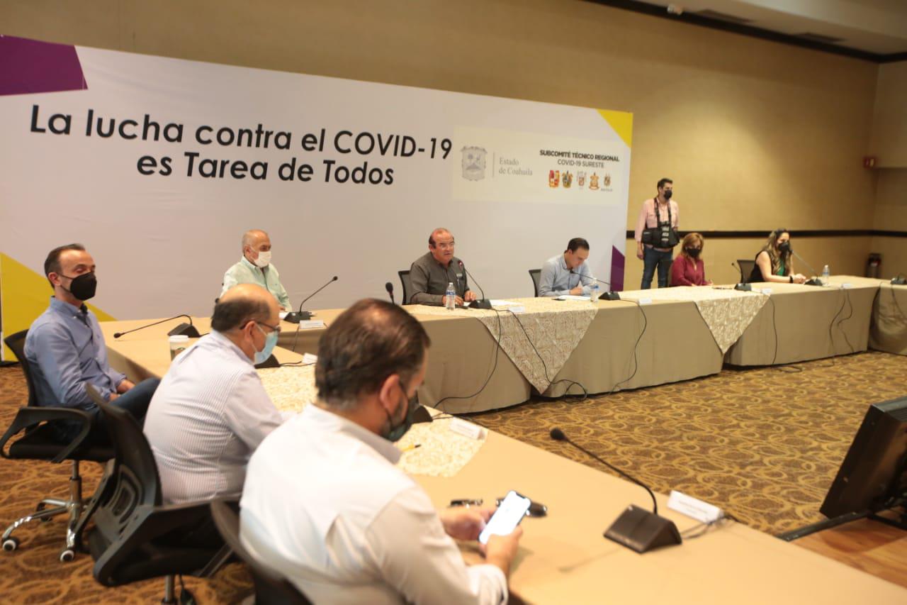 001 INSTALA COAHUILA MESA OPERATIVA PARA REACTIVACIÓN ECONÓMICA DE LA REGIÓN SURESTE