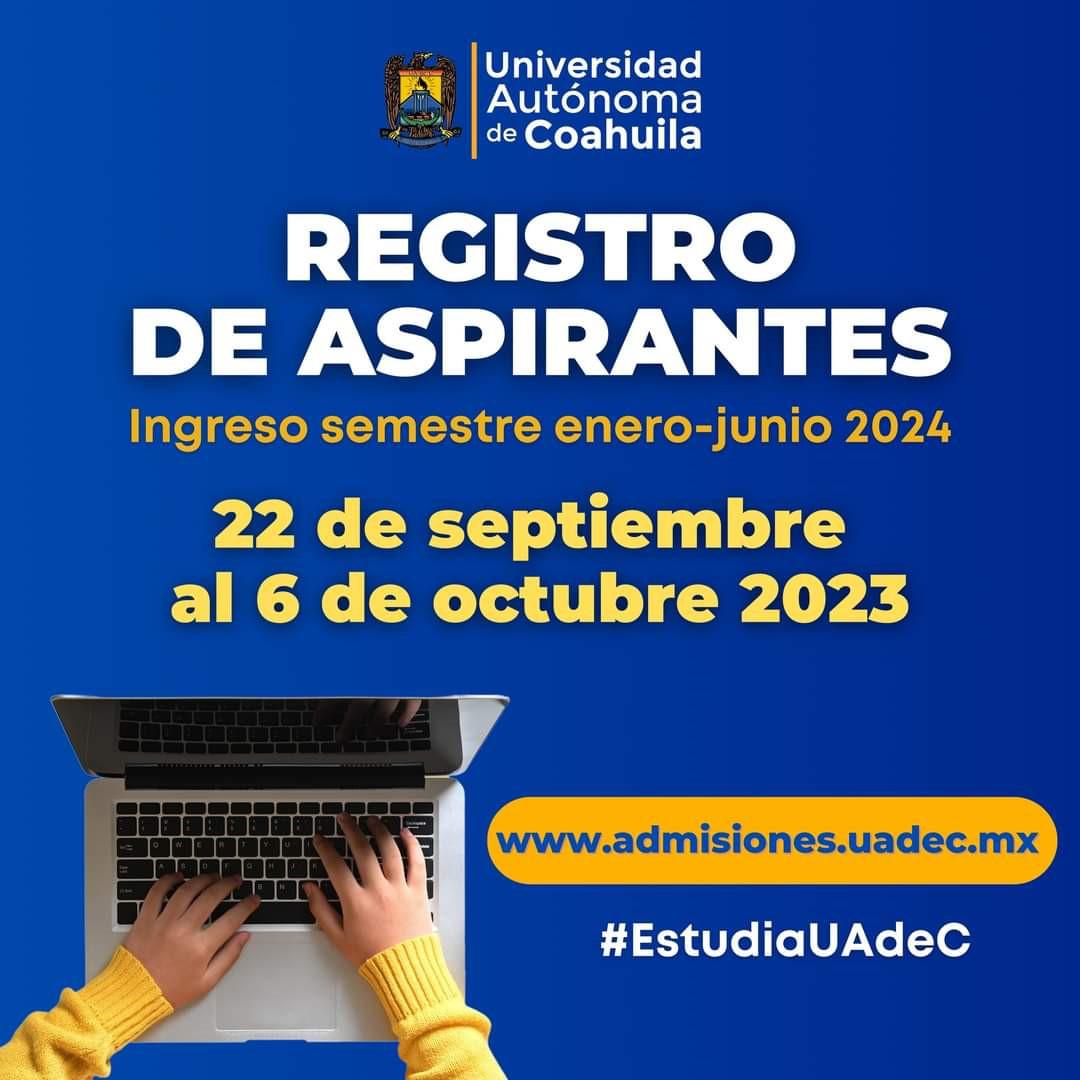 Registro de Aspirantes Enero-Junio 2024