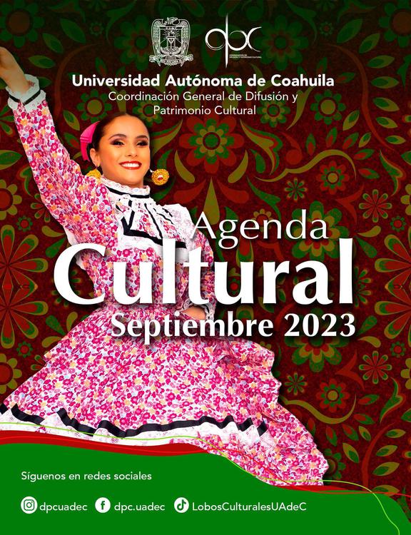 Agenda Cultural Septiembre 2023 1