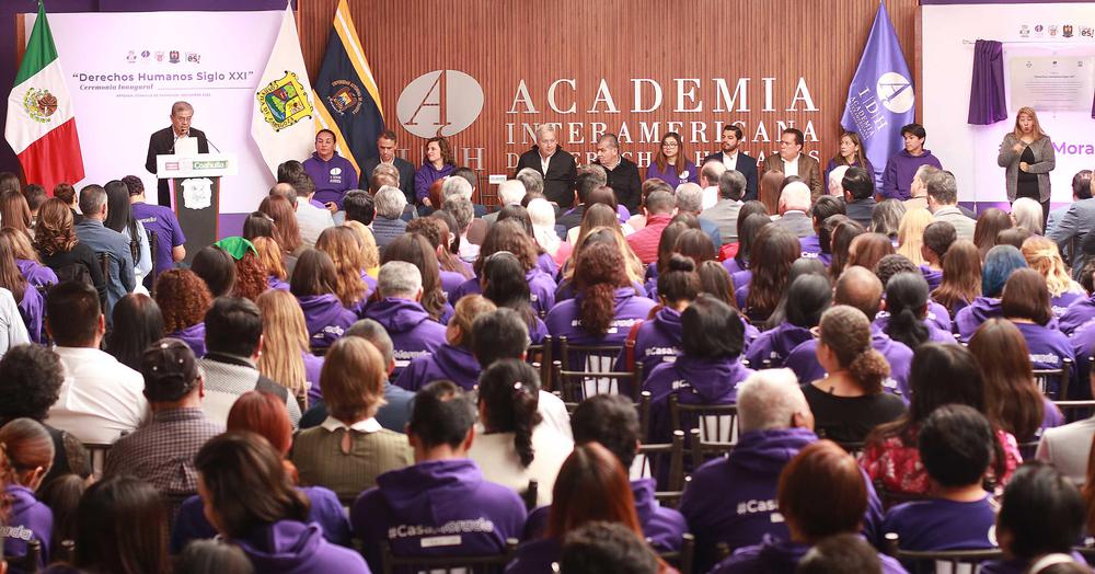 Inaguración de el Edificio de la AIDH 6