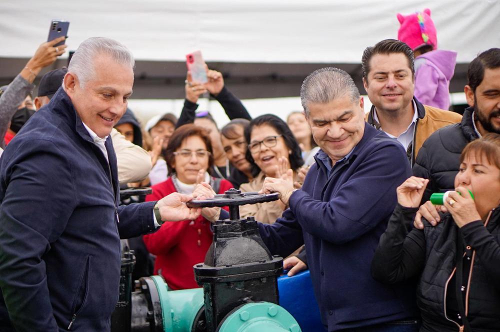 004 ENTREGAN GOBIERNO DE COAHUILA Y MUNICIPIO O BRAS HIDRÁULICAS EN TORREÓN, POR 20.2 MDP