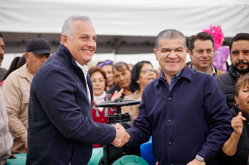 003 ENTREGAN GOBIERNO DE COAHUILA Y MUNICIPIO O BRAS HIDRÁULICAS EN TORREÓN, POR 20.2 MDP
