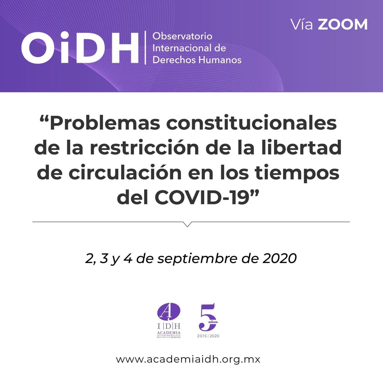 Invita UAdeC y AIDH al Observatorio Intern acional de Derechos Humanos En Liěnea 1