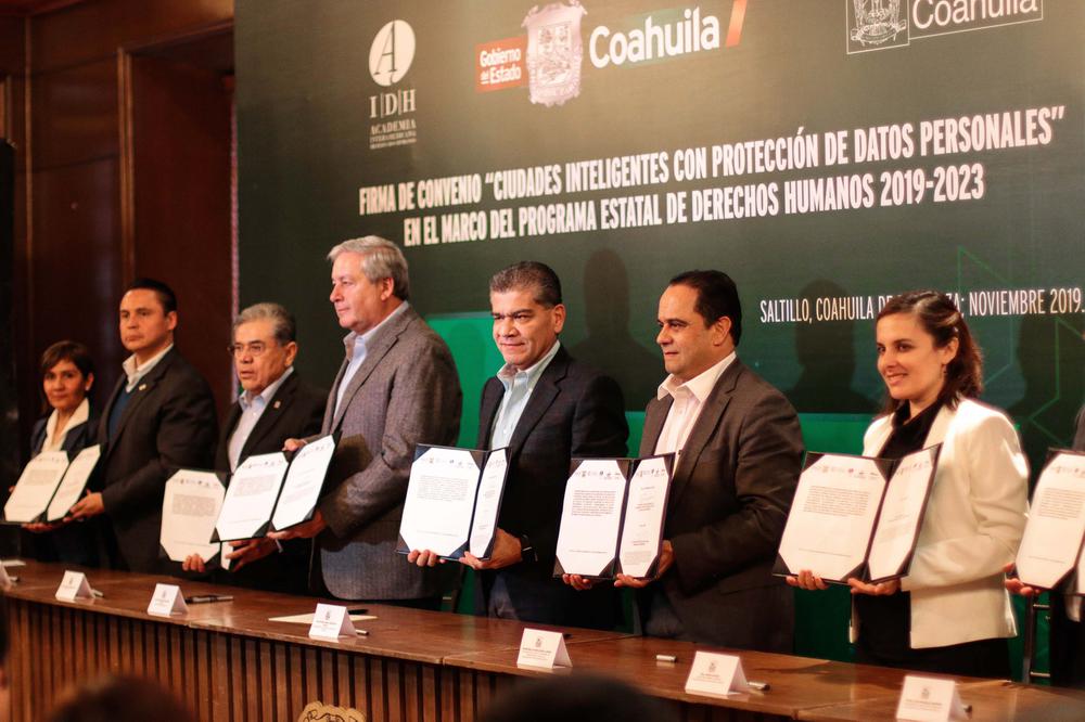 Firma de Convenio Ciudades Inteligentes con Proteccion de Datos Personales 5