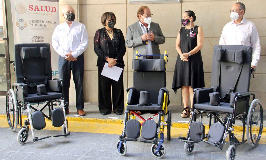 001 BENEFICIA SALUD COAHUILA CON SILLAS PCI A NIÑAS Y NIÑOS CON PARÁLISIS CEREBRAL