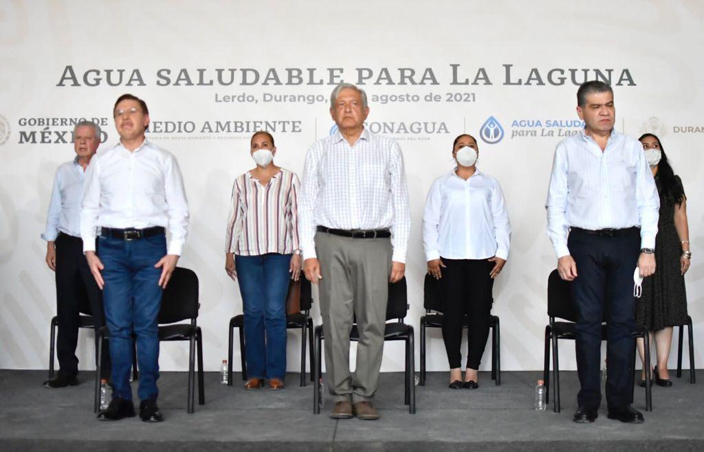 002 CIERRAN FILAS AMLO, MARS Y JRAT; POR AGUA SALUDABLE PARA LA LAGUNA