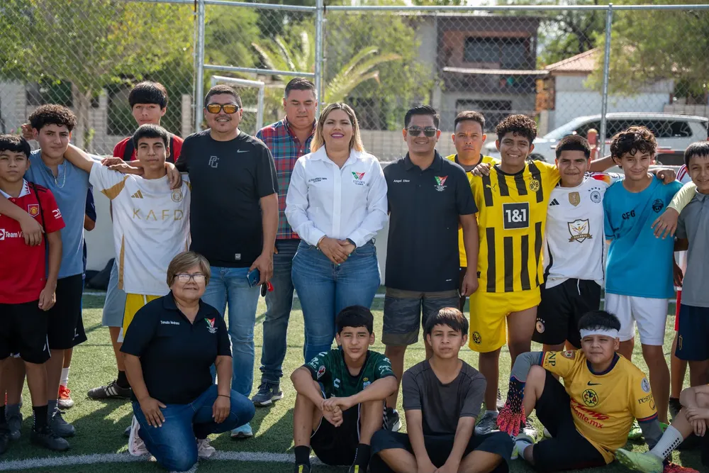 ARRANCA YESICA SIFUENTES EL PROGRAMA ? TORNEO DE FUTBOL EN TU COLONIA” (1)