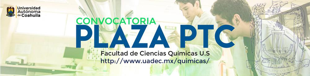 Convocatoria PTC FCQ