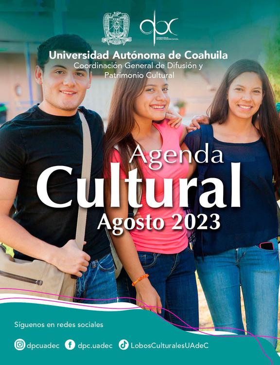 Agenda Cultural Agosto 2023 1