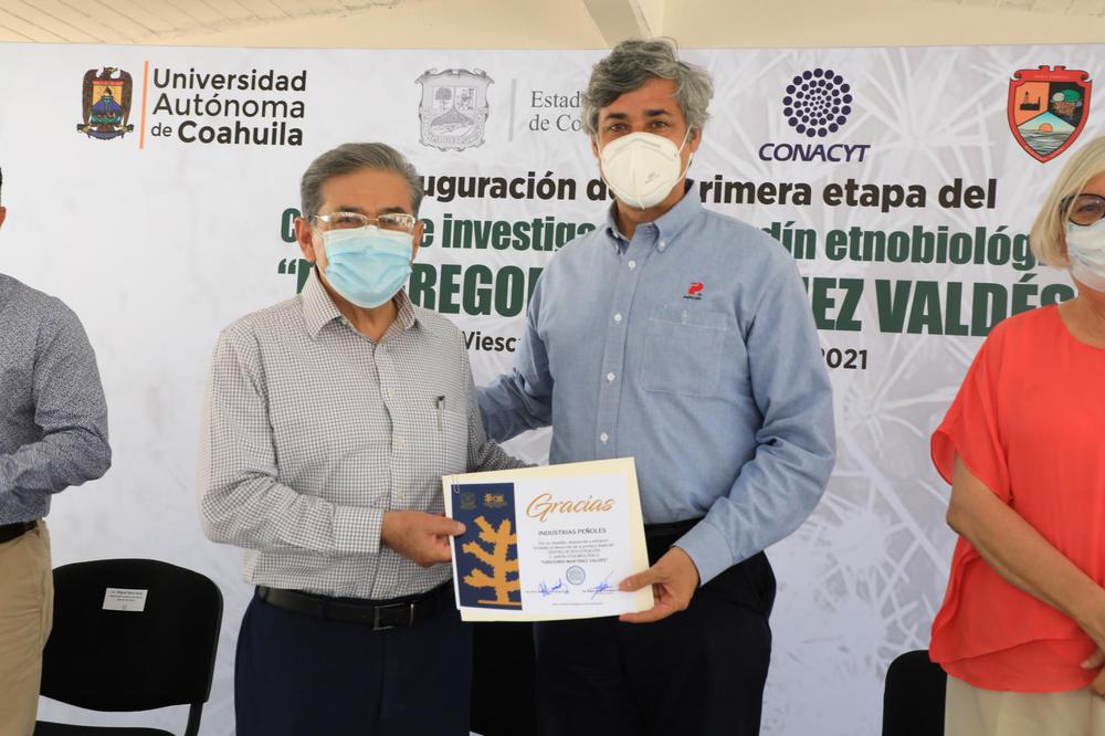 Inauguracion de la Primera Et apa del Centro de Investigación y Jardín Etnobiológico Dr.  Gregorio Martinez Valdes 4