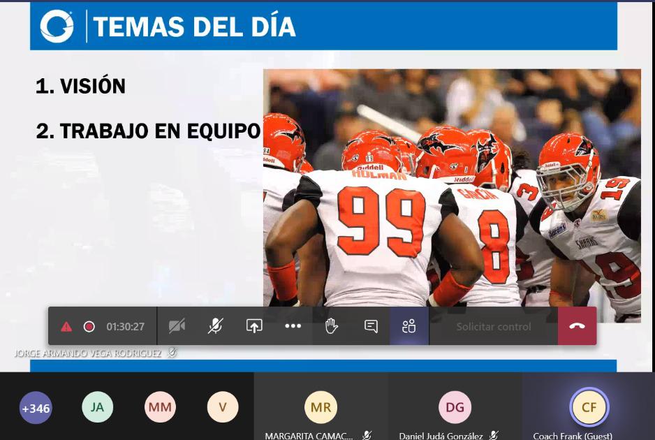 Conferencia Quiero Ser Invencible Coach Frank Gonzalez 3