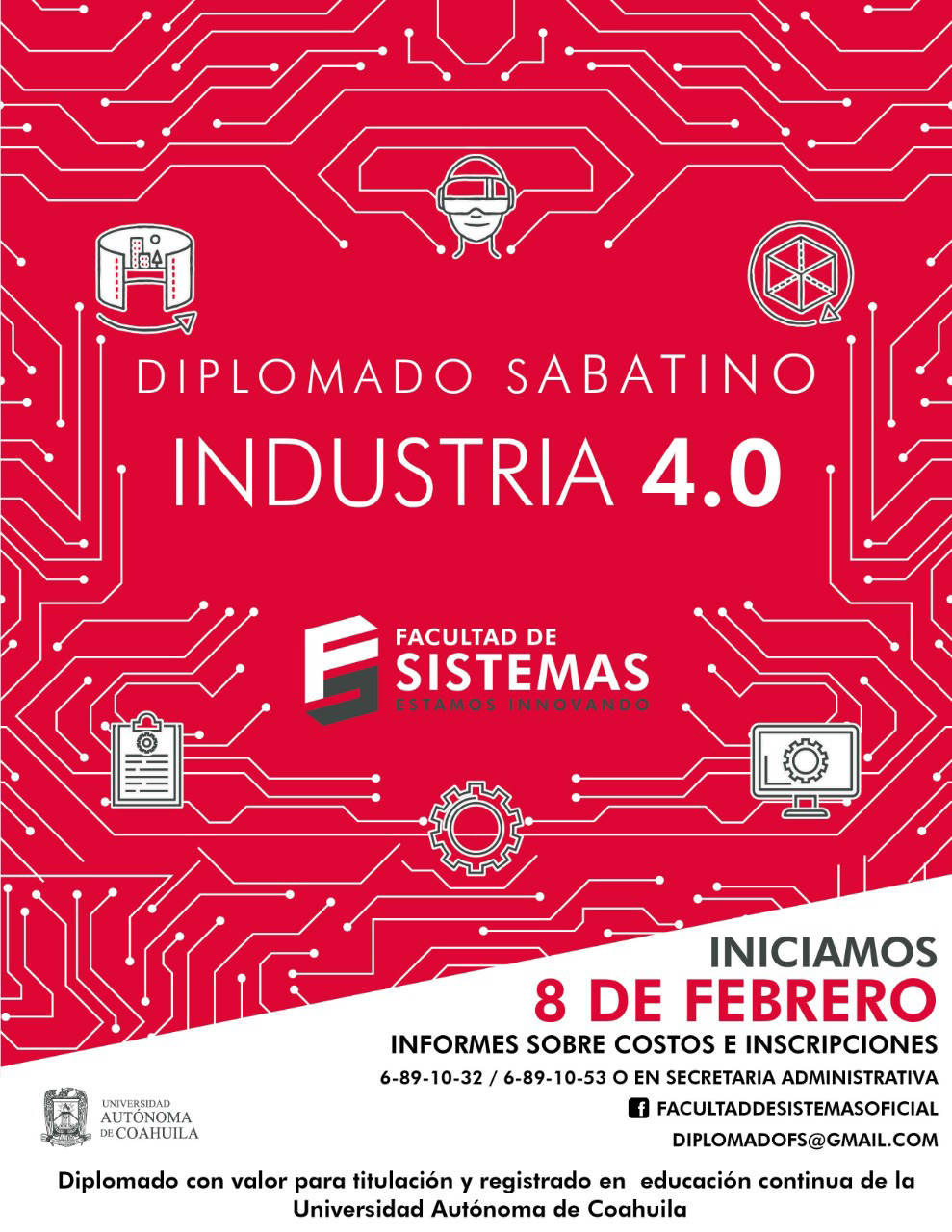 Diplomado Industria 4.0 Facultad de sistemas 3