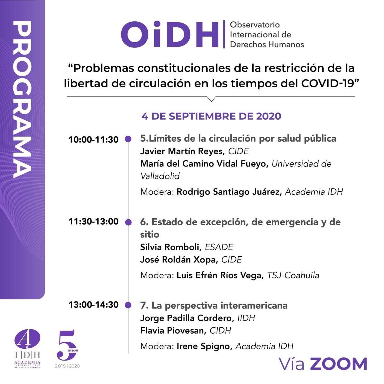Invita UAdeC y AIDH al Observatorio Intern acional de Derechos Humanos En Liěnea 4