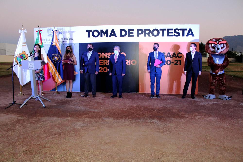Toma de Protesta Consejo Universitario y sociedad de alumnos facultad de jurisprudencia 1