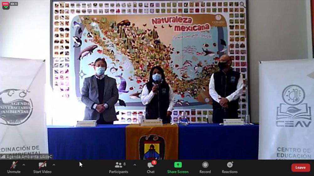 Inauguración del Primer Congreso de Educación  Ambiental Sostenibilidad Universitaria 2