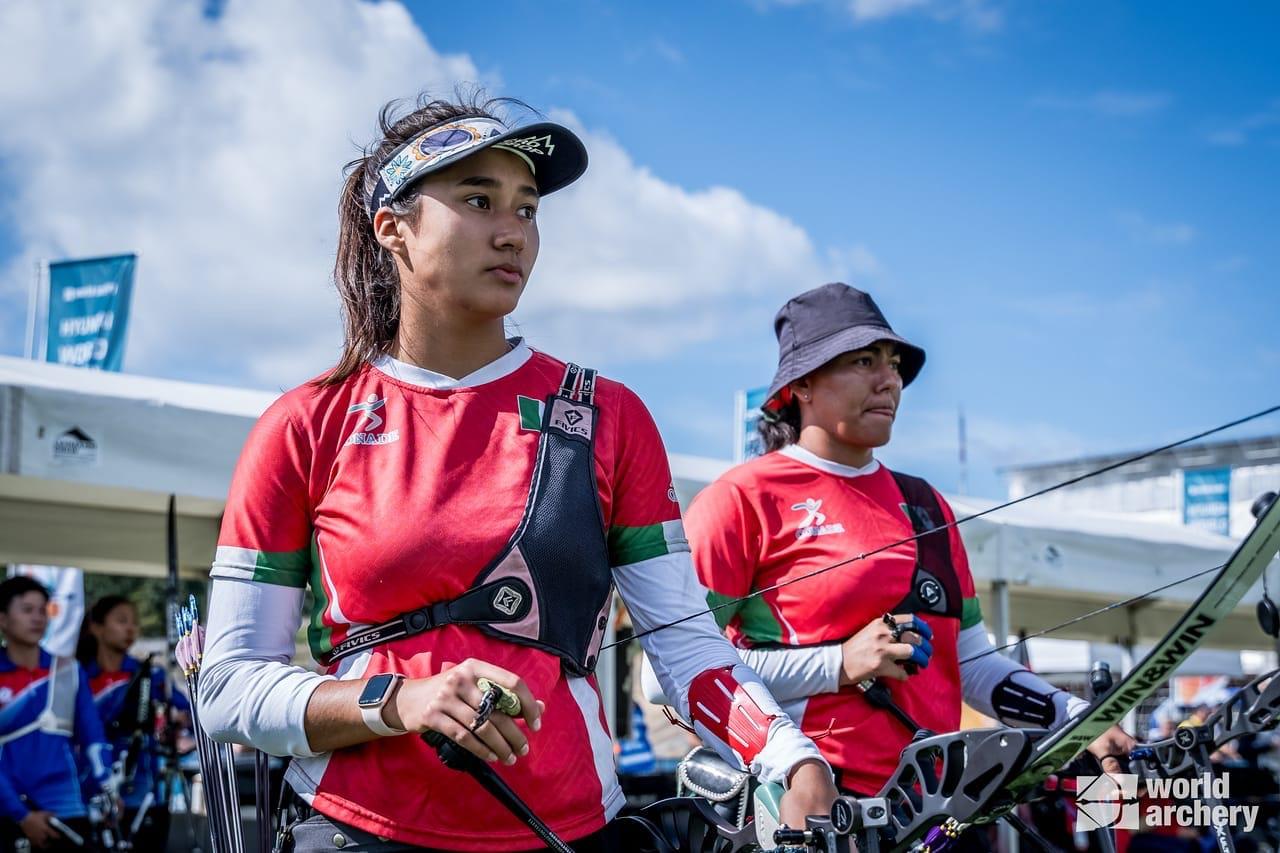 002 COAHUILENSES ÁNGELA RUIZ Y DAFNE QUINTERO CONSIGUEN MEDALLA EN EL CAMPEONATO MUNDIAL DE TIRO CON ARCO