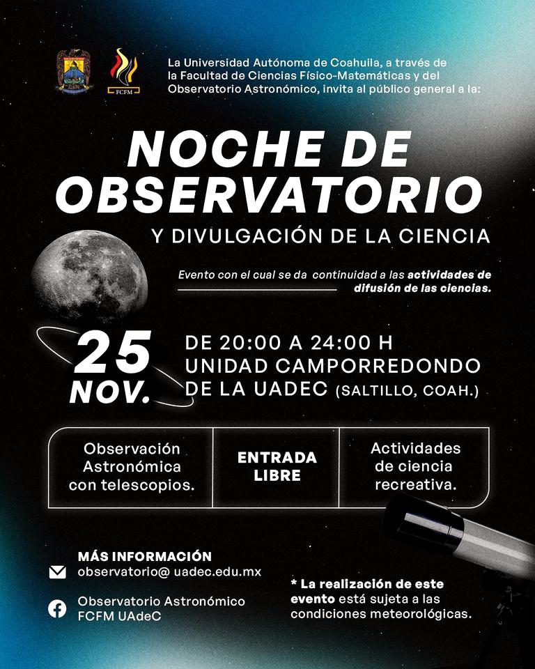 Noche de Observatorio