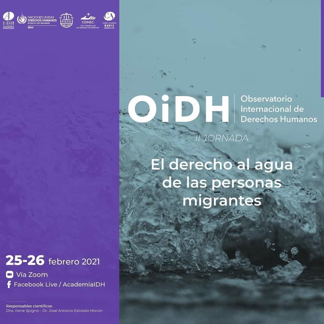 OIDH El Derecho al Agua de las Personas Migrantes 1