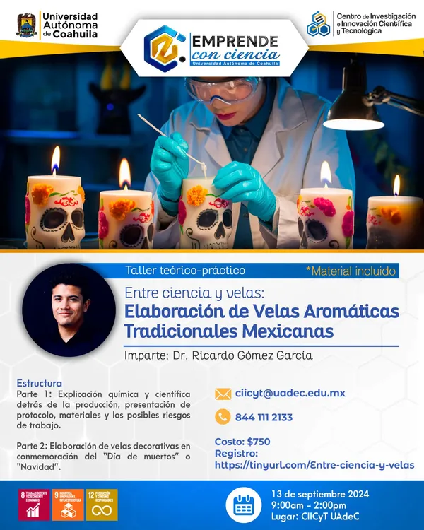 Taller Elaboracion de Velas Aroma ticas Tradicionales Mexicanas