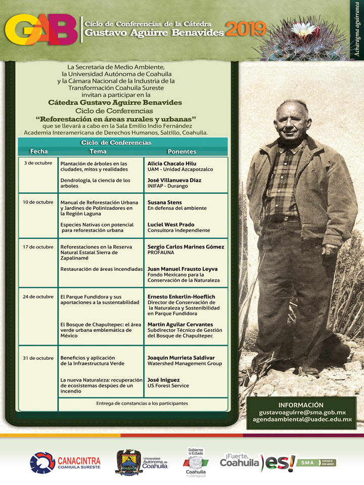 Participa en la Catedra Gustavo Aguirre Benavides 2019 1