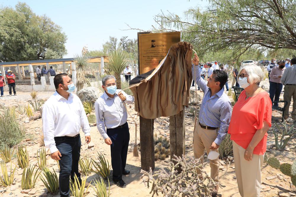 Inauguracion de la Primera Et apa del Centro de Investigación y Jardín Etnobiológico Dr. G regorio Martinez Valdes 10