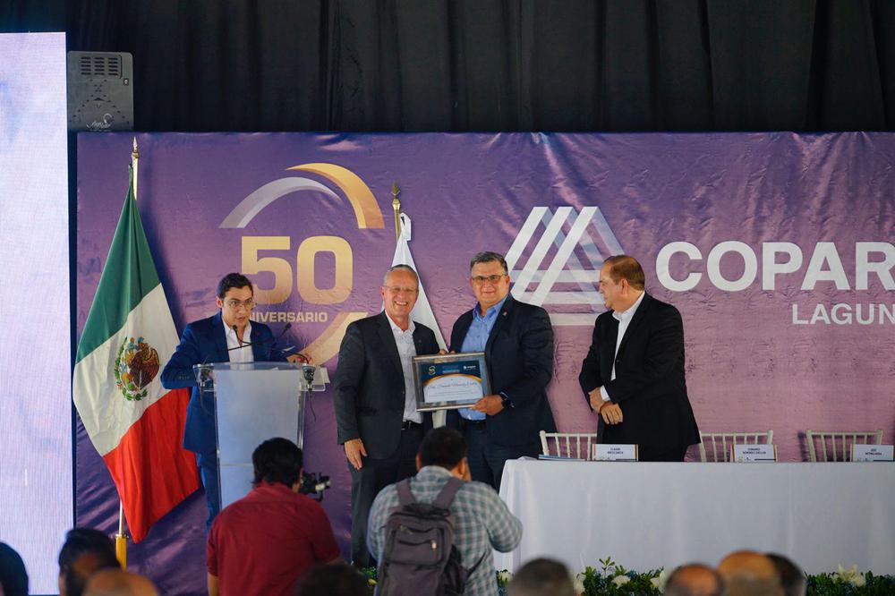 002 EN COAHUILA SIGUEN LLEGANDO INVERSIONES, ANUNCIAN EN EL MARCO DEL 50 ANIVERSARIO DE COPARMEX LAGUNA