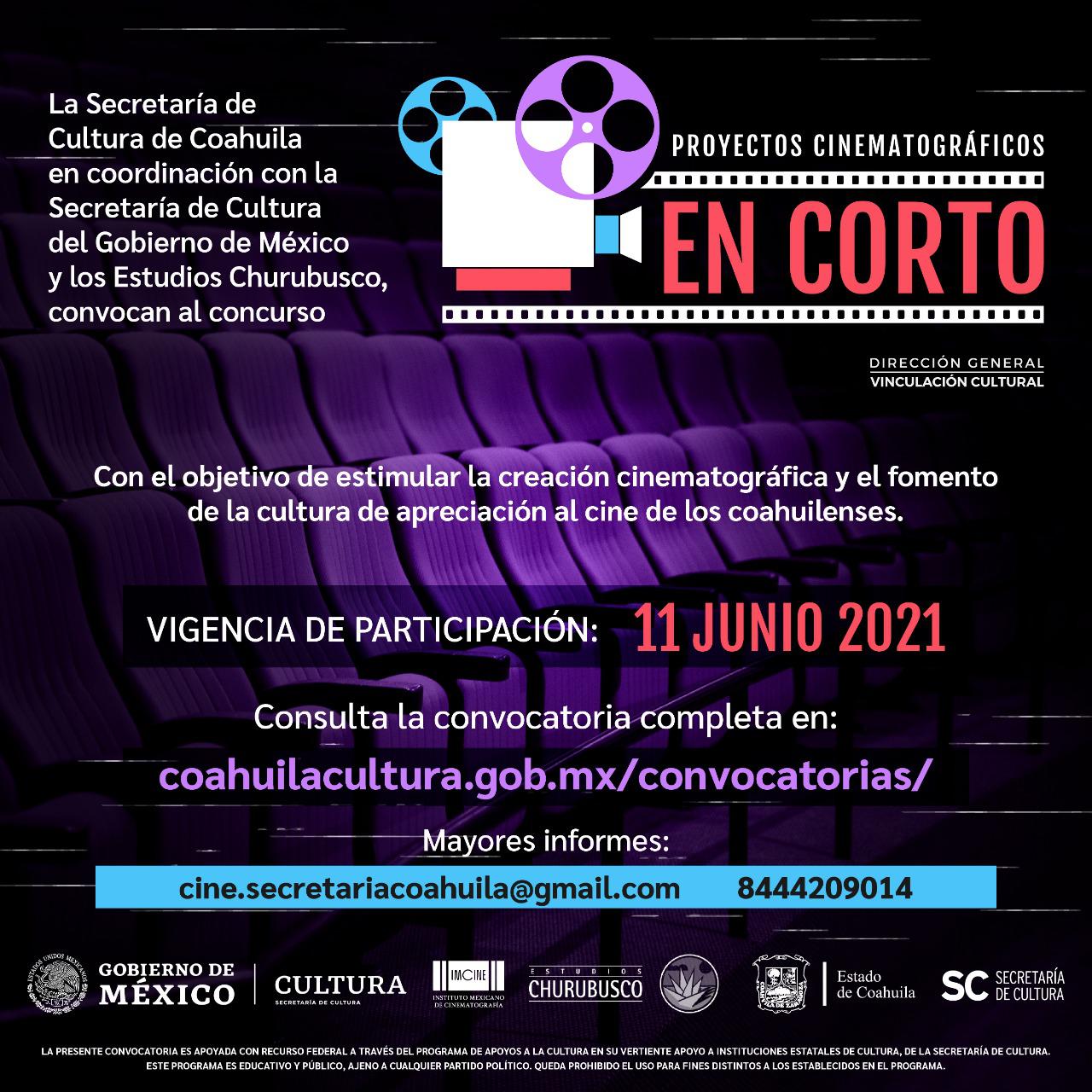 003 MANTIENE CULTURA COAHUILA ABIERTAS 4 CONVOCATORIAS