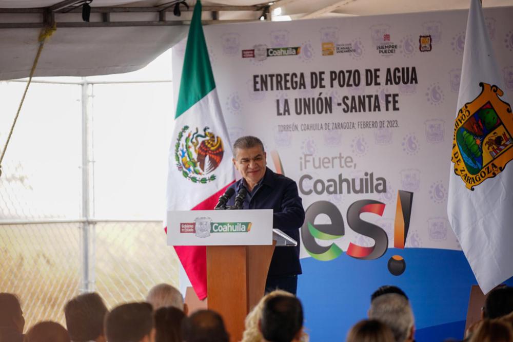 001 ENTREGAN GOBIERNO DE COAHUILA Y MUNICIPIO O BRAS HIDRÁULICAS EN TORREÓN, POR 20.2 MDP