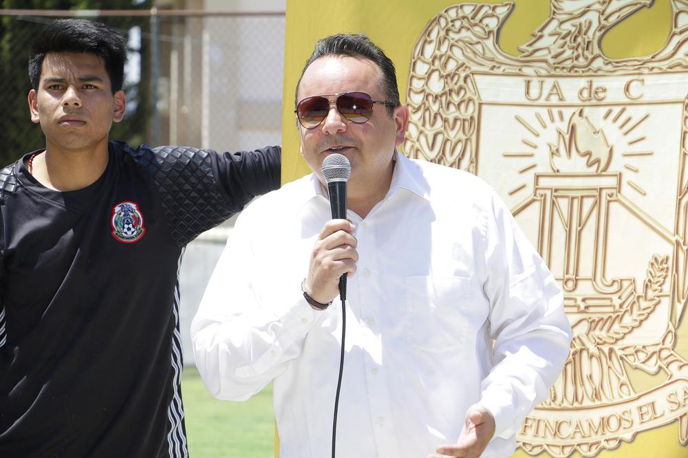 Inauguracion Techumbre de las Canchas de Futbol Rapido de la FCC 1