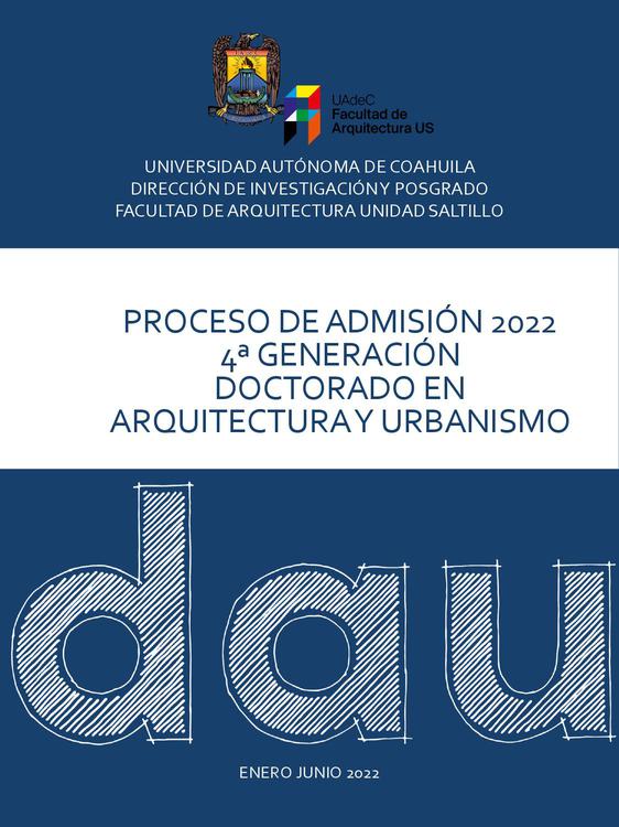 Proceso de Admisión 2022 Cuarta Generación DAU 1