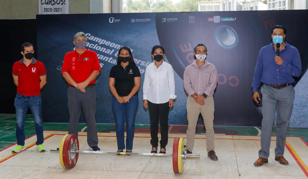 Es Sede UAdeC del Campeonato Nacional Universitario de Levantamiento de Pesas 2021 2