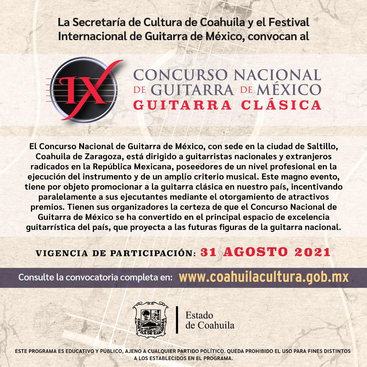 004 MANTIENE CULTURA COAHUILA ABIERTAS 4 CONVOCATORIAS