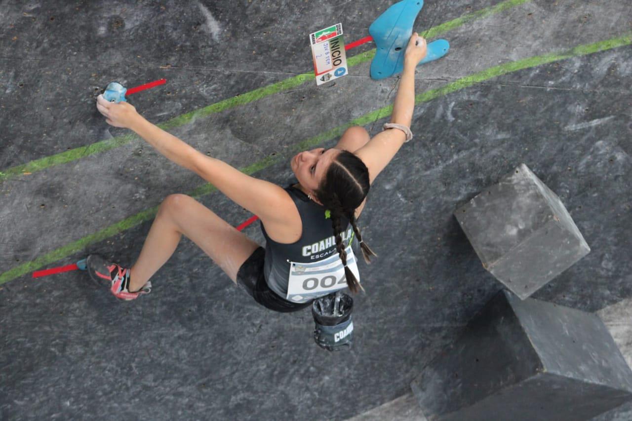 003 DEBUTA COAHUILA EN LA ESCALADA DEPORTIVA DE LOS NACIONALES CONADE 2023