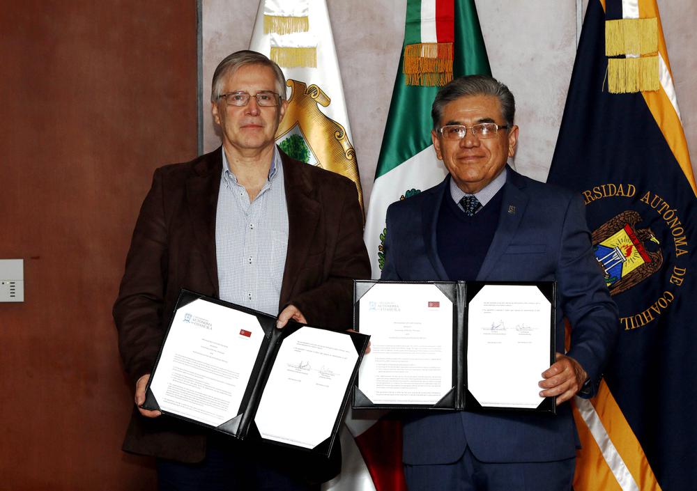 Firma UAdeC Acuerdo Intencion con la Universidade do Minho, Portugal 5