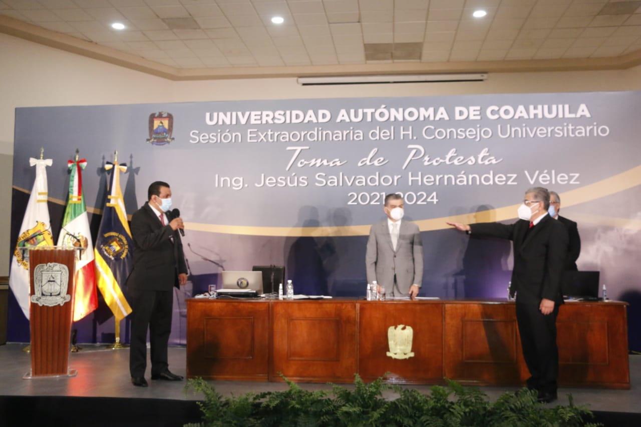 Toma de Protesta Rector UAdeC 2021-2024 1