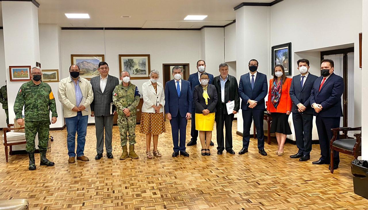 001 RECONOCE GOBIERNO FEDERAL A COAHUILA POR LOGROS EN SEGURIDAD