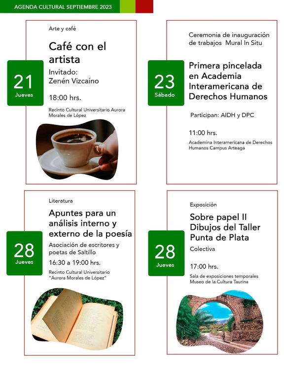 Agenda Cultural Septiembre 2023 6