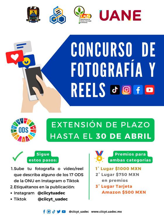 Invita el CIICYT de la UAdeC a Participar en el Concurso de Fotografia y Reels