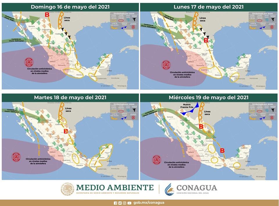 001 COAHUILA EN VIGILANCIA METEOROLO? GICA POR LLUVIAS Y FUERTES VIENTOS