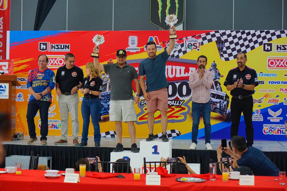 006 CONCLUYE CON ÉXITO ‘COAHUILA 1000 DESERT RALLY 2022’; PREMIAN A GANADORES