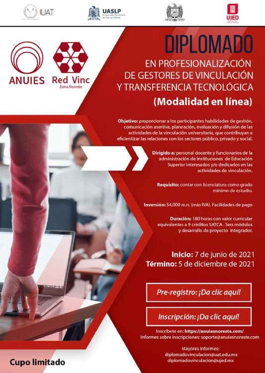 DIPLOMADO EN PROFESIONALIZACION DE GESTORES DE VINCULACIÓN
