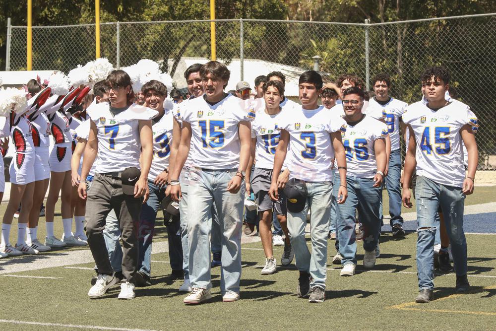 Inauguracion de la Liga Univer sitaria de Futbol Americano